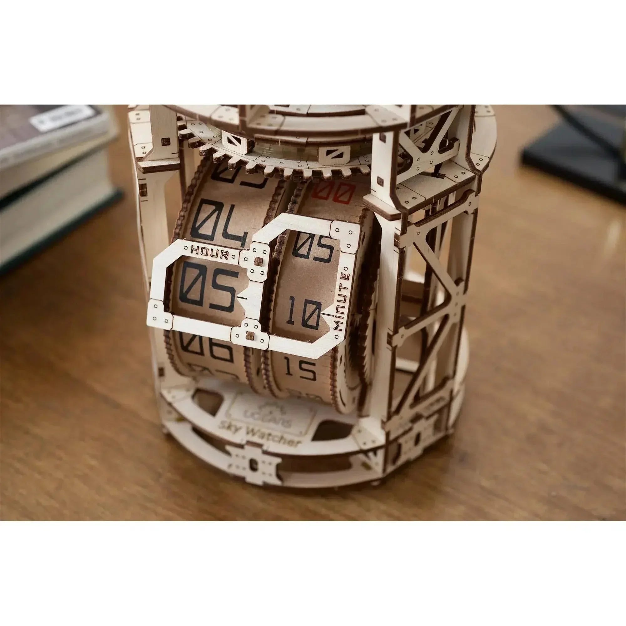 Sky Watcher Tourbillon Table Clock 3D Wood Model Kit UGEARS - BIG FRENCHIES