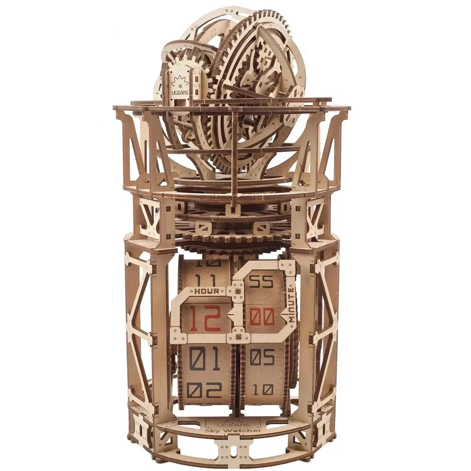 Sky Watcher Tourbillon Table Clock 3D Wood Model Kit UGEARS - BIG FRENCHIES