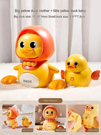 Premium Sleeping Duck Baby Toy - Soft Plush Educational Comfort Toy for Infants 0-3 Years