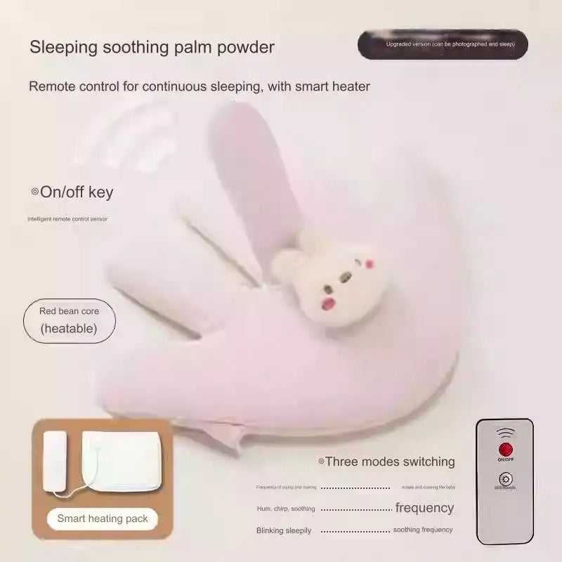 Sleeping Palm Baby Sensory Toy - Soft Plush Comfort Companion for Newborns & Infants