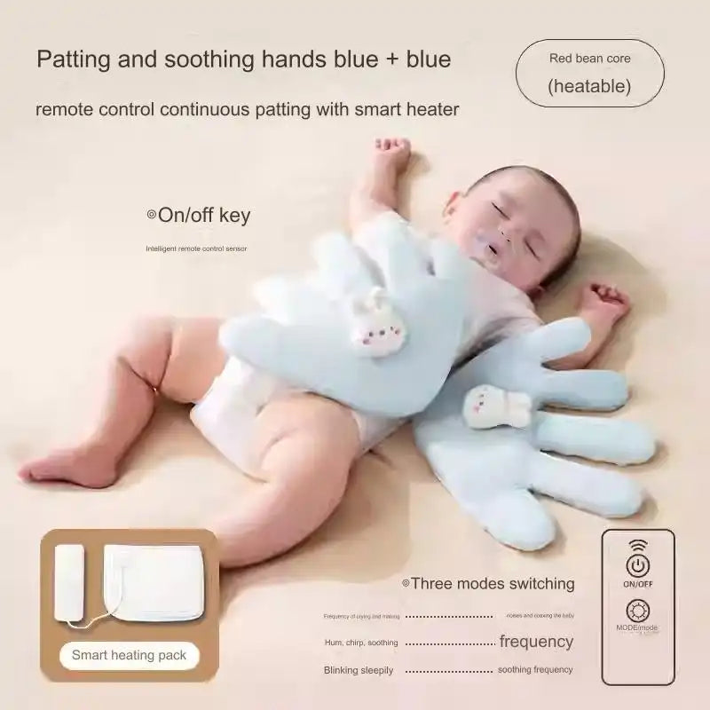 Sleeping Palm Baby Sensory Toy - Soft Plush Comfort Companion for Newborns & Infants