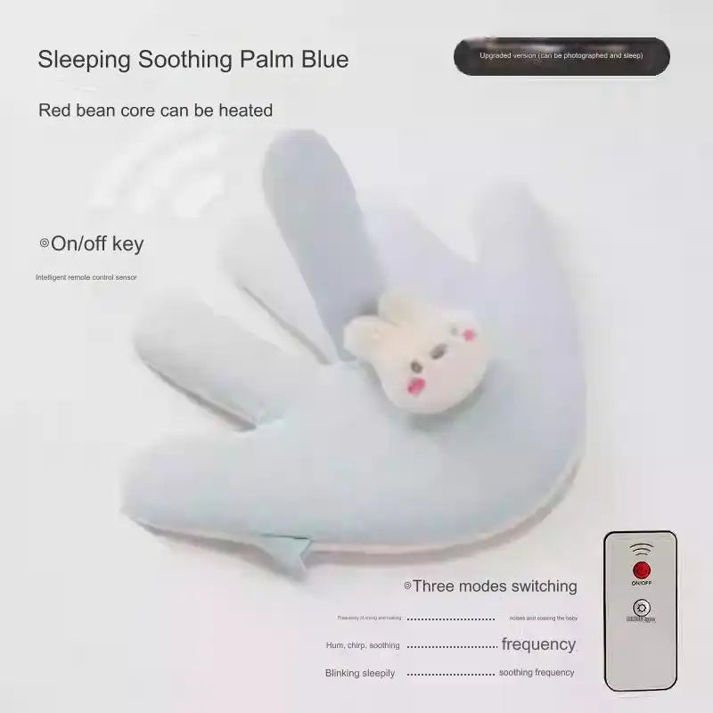 Sleeping Palm Baby Sensory Toy - Soft Plush Comfort Companion for Newborns & Infants