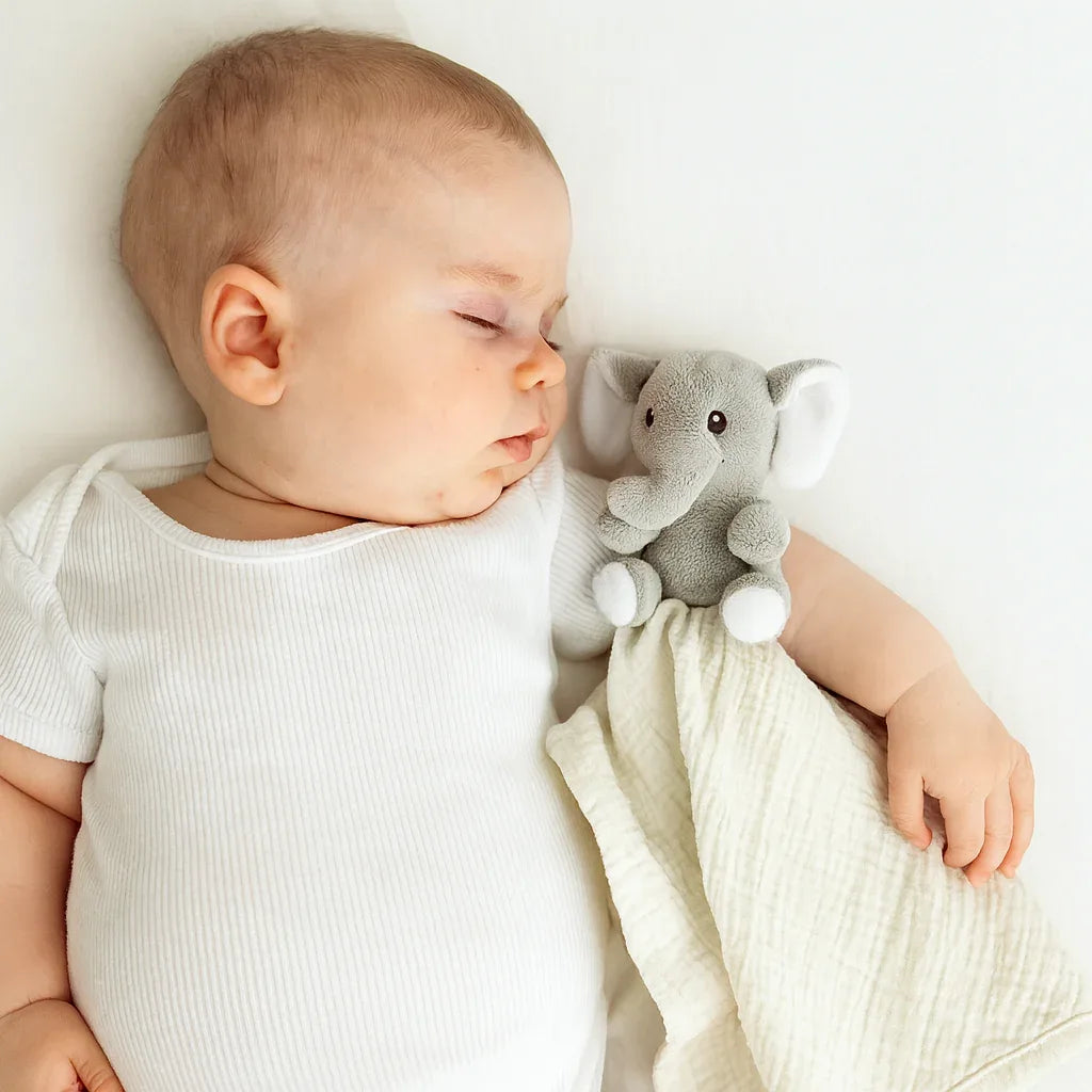 Me Lovey™ - Elephant Lovey Security Blanket - BIG FRENCHIES