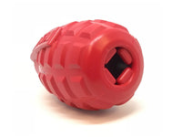 USA-K9 Grenade Rubber Dog Chew Toy | K9 Handler Reward Toy | Red & Blue | USA Made - BIG FRENCHIES