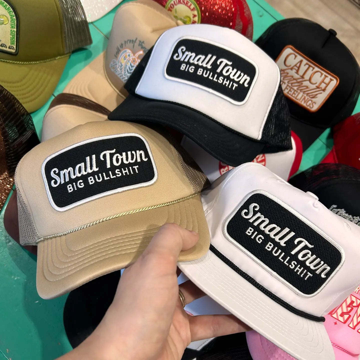 Small Town Big Bullshit Trucker - BIG FRENCHIES