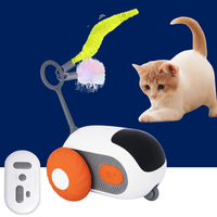 Smart Interactive Pet Car Toy – Remote Moving Toy for Cats & Dogs - BIG FRENCHIES