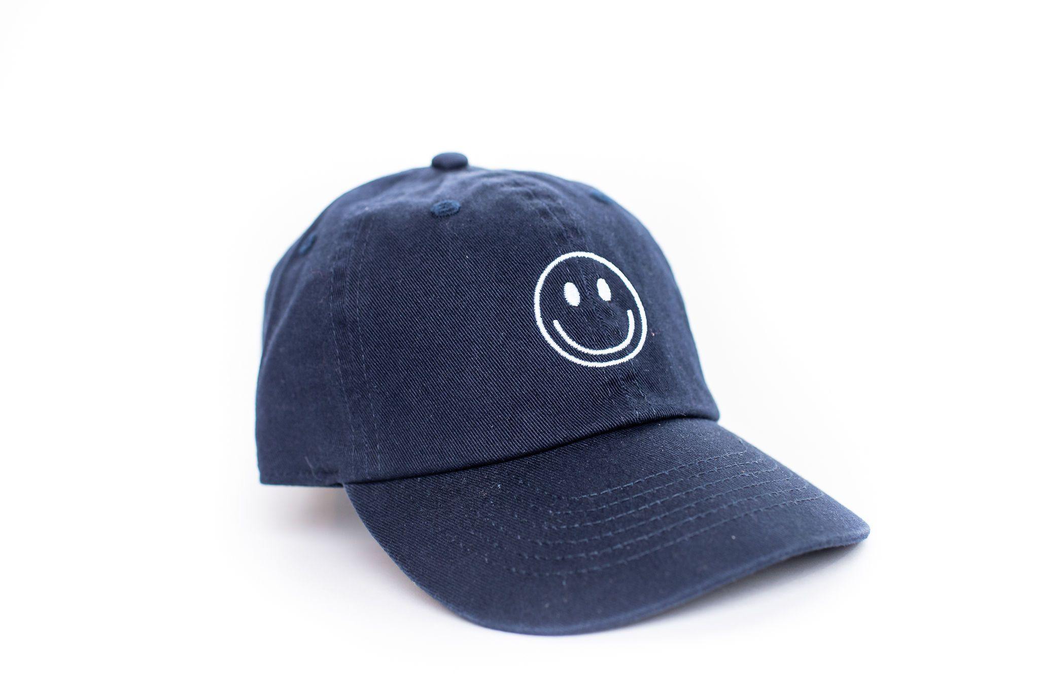 Smiley Face Baseball Hat - BIG FRENCHIES