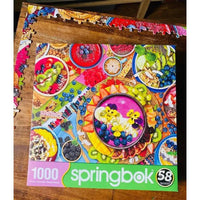Smoothie Bowls 1000 Piece Jigsaw Puzzle Springbok - BIG FRENCHIES