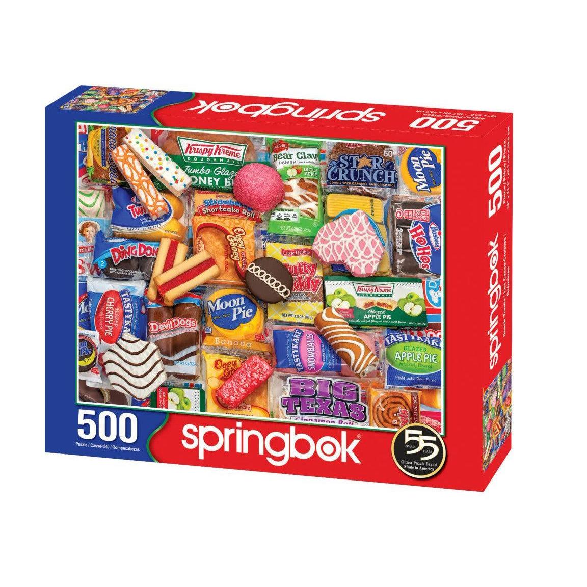 Snack Treats 500 Piece Jigsaw Puzzle Springbok