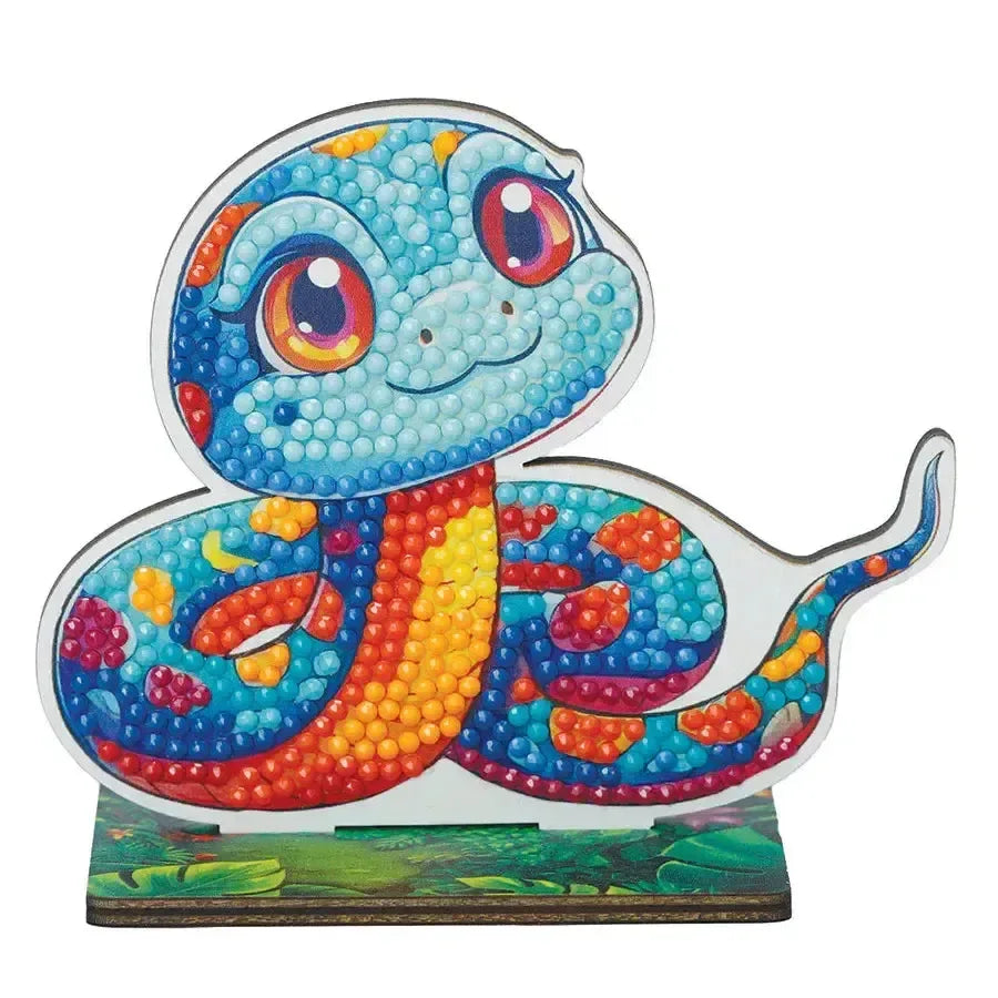 Snake "Jungle" Crystal Art Buddies Kit Craft Buddy - BIG FRENCHIES