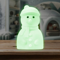 LumiPets® Stanley the Snowman- Children's Touch Night Light Junior - BIG FRENCHIES