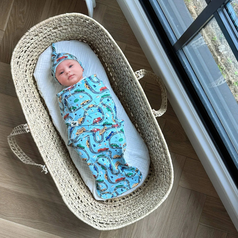 Snugababe Swaddle™ Sleep Pod - Cars - BIG FRENCHIES