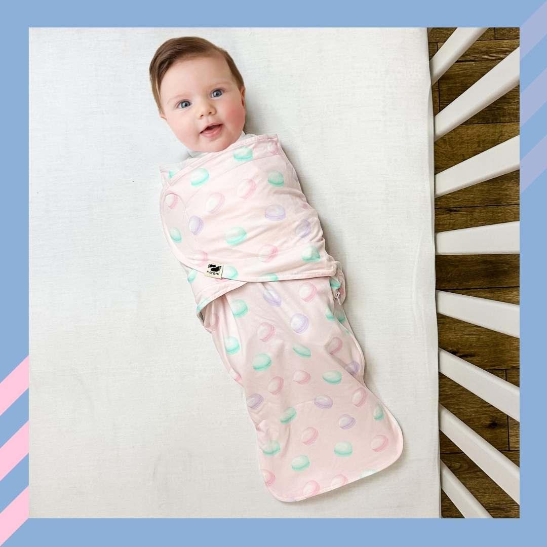 Snugababe Swaddle™ Sleep Pod - Macarons - BIG FRENCHIES