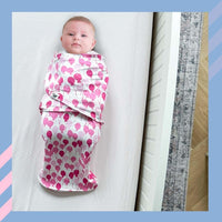 Snugababe Swaddle™ Sleep Pod - Pink Balloons - BIG FRENCHIES