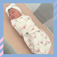 Snugababe Swaddle™ Sleep Pod - Pink Petals - BIG FRENCHIES