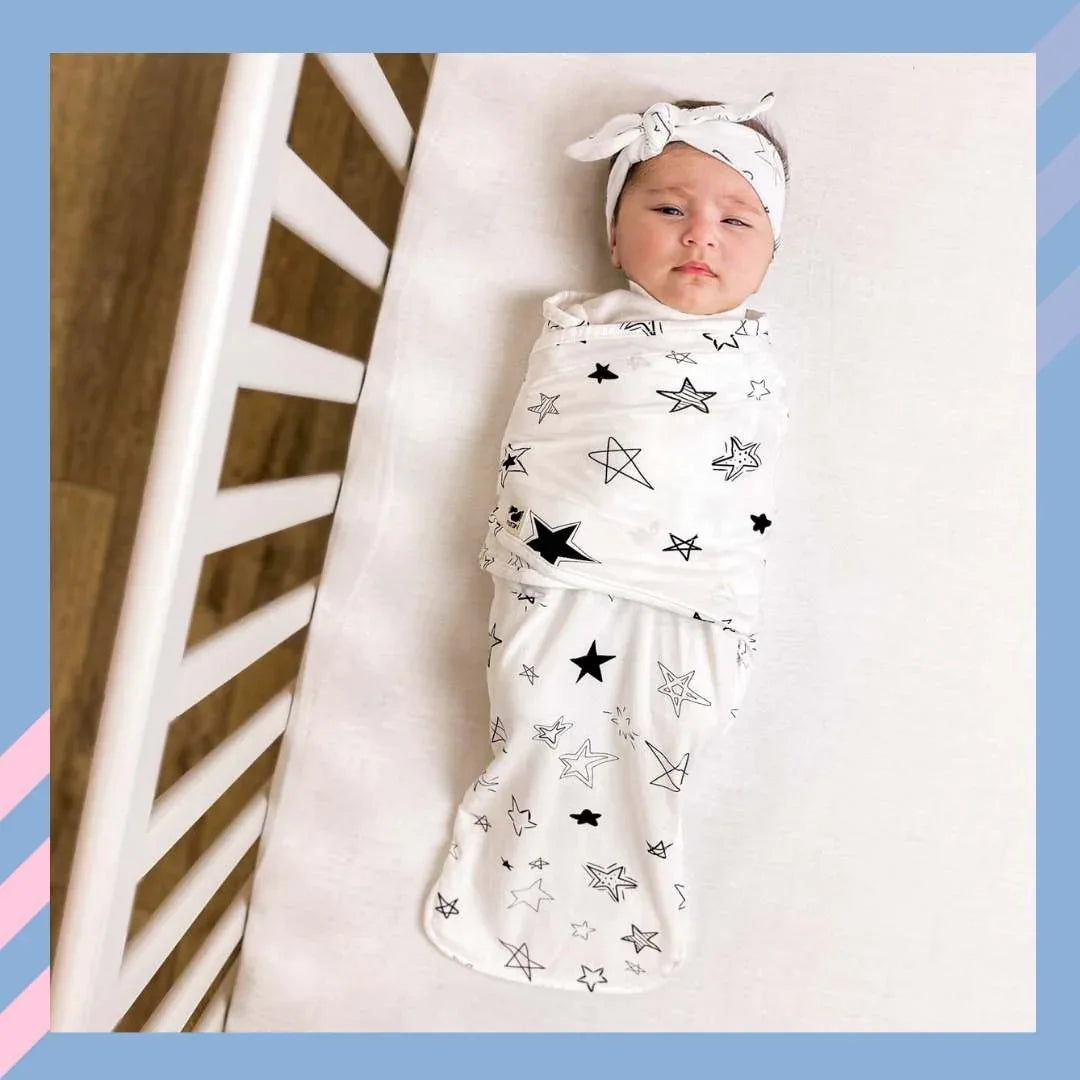 Snugababe Swaddle™ Sleep Pod - Stars - BIG FRENCHIES