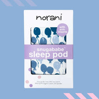 Snugababe Swaddle™ Sleep Pod - Blue Balloons - BIG FRENCHIES
