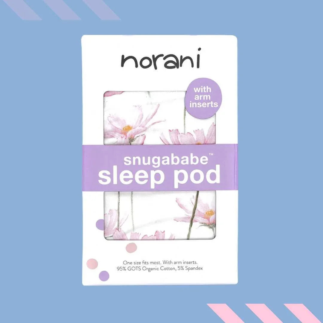 Snugababe Swaddle™ Sleep Pod - Pink Petals - BIG FRENCHIES