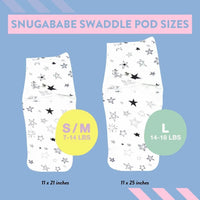 Snugababe Swaddle™ Sleep Pod - Stars - BIG FRENCHIES
