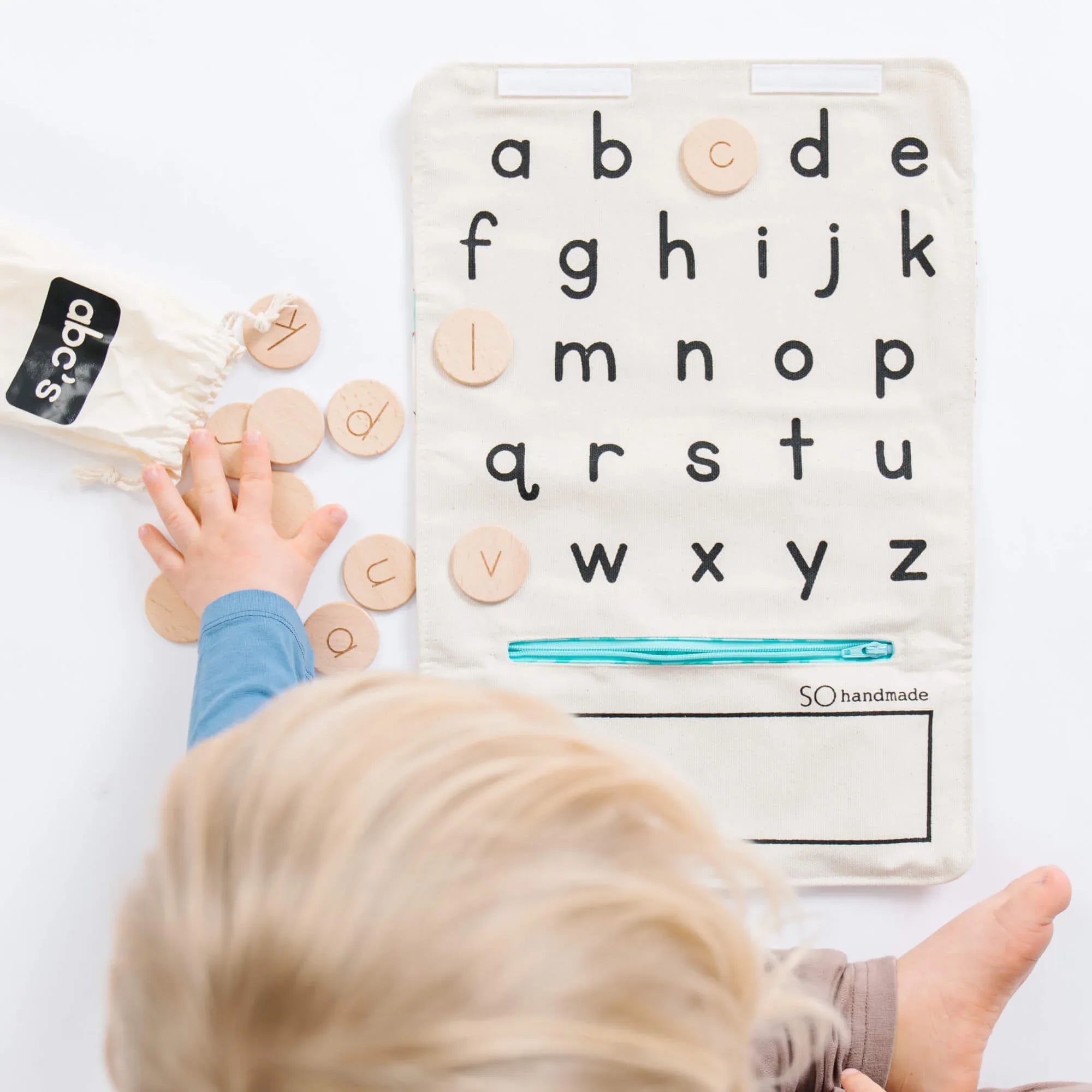 Alphabet Learning Toy: Montessori Letters Matching Game - BIG FRENCHIES