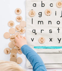 Alphabet Learning Toy: Montessori Letters Matching Game - BIG FRENCHIES