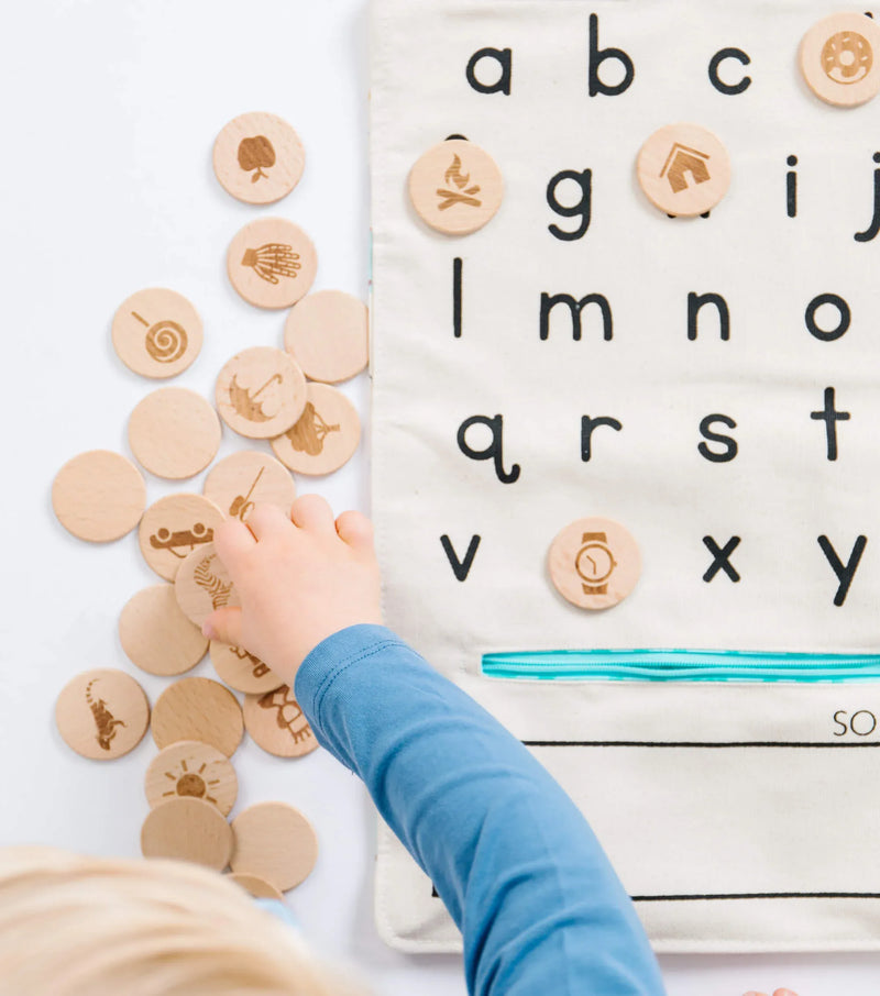 Alphabet Learning Toy: Montessori Letters Matching Game - BIG FRENCHIES