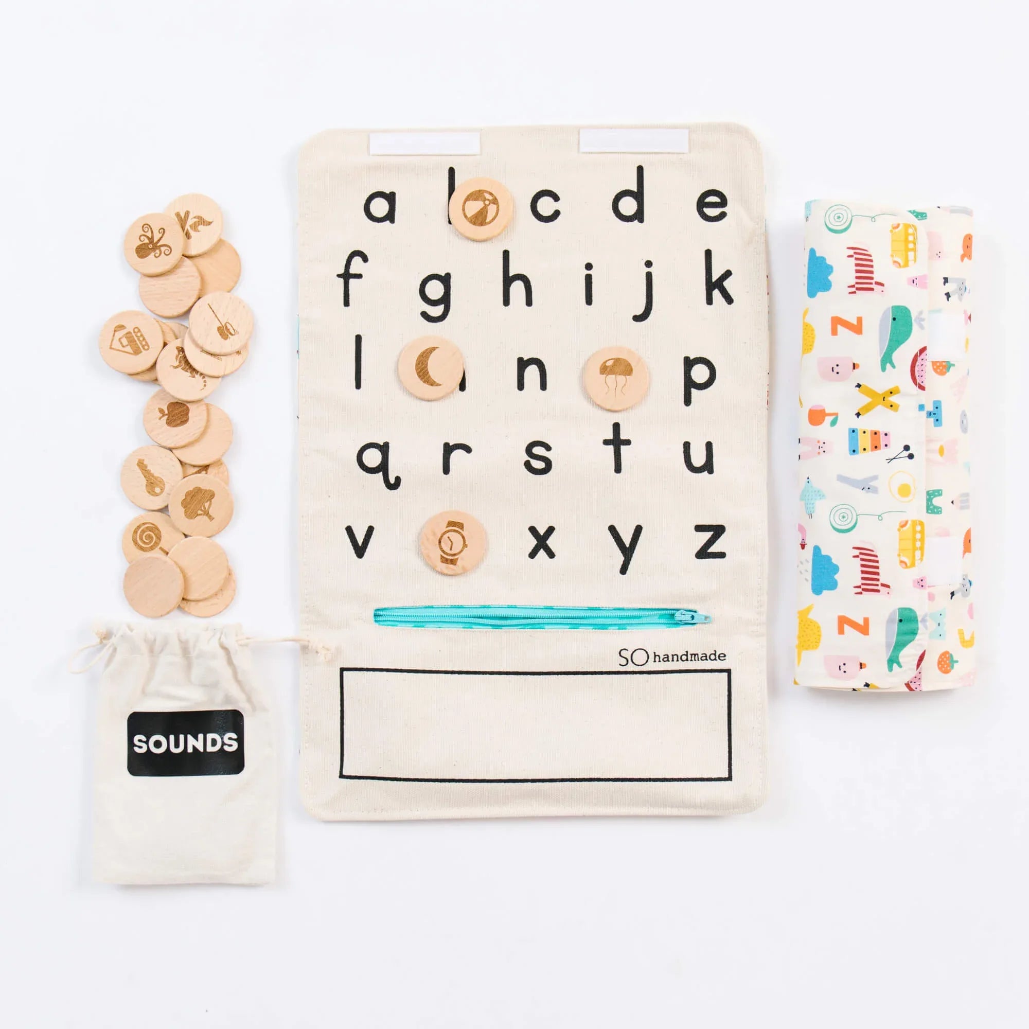 Alphabet Learning Toy: Montessori Letters Matching Game - BIG FRENCHIES
