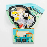 Toy Car Mat & Pouch: All-in-one Travel Entertainment! - BIG FRENCHIES