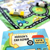Toy Car Mat & Pouch: All-in-one Travel Entertainment! - BIG FRENCHIES