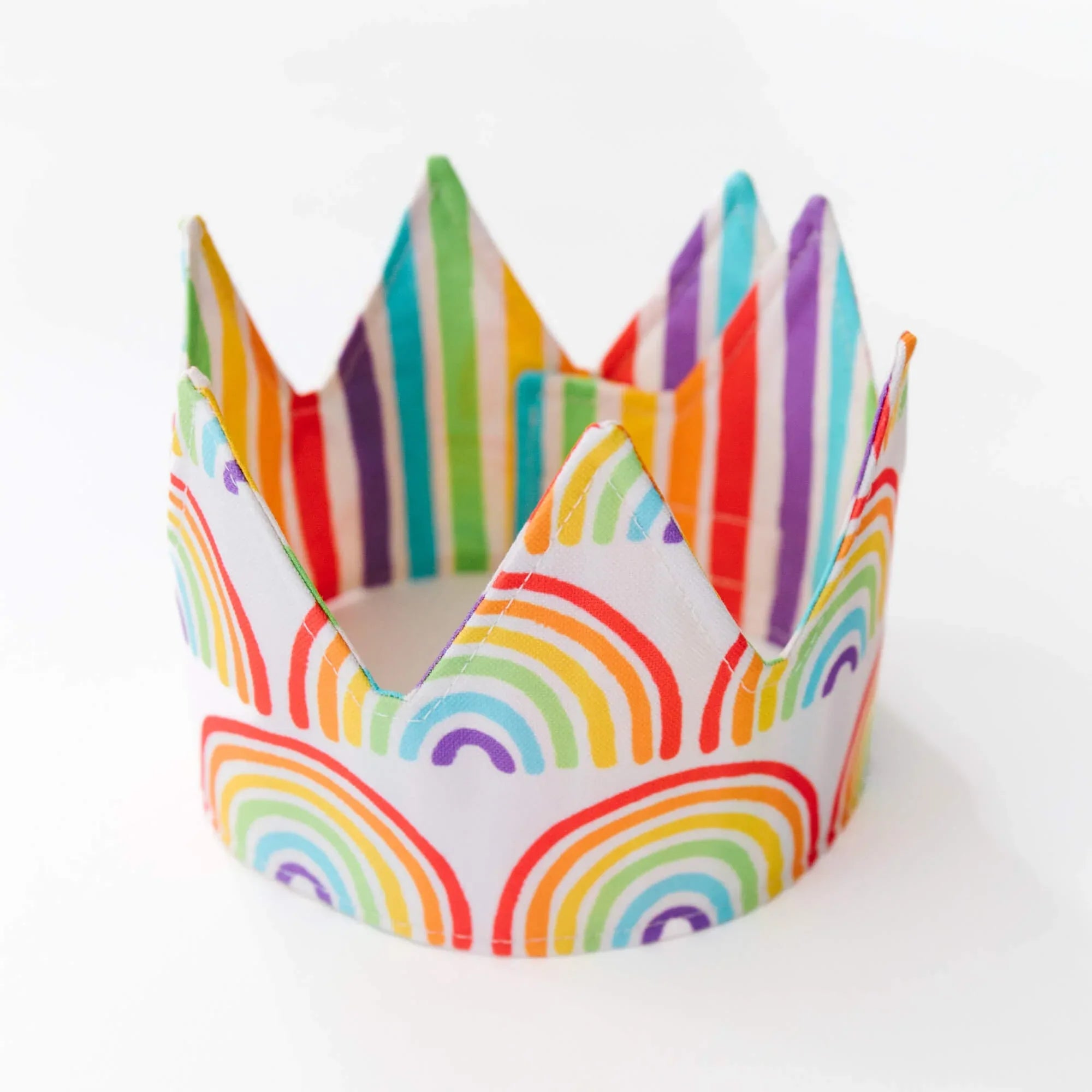 Rainbow Crown for Dress Up: "It will brighten your day!" - BIG FRENCHIES