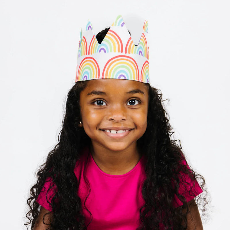 Rainbow Crown for Dress Up: "It will brighten your day!" - BIG FRENCHIES