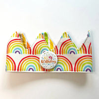 Rainbow Crown for Dress Up: "It will brighten your day!" - BIG FRENCHIES