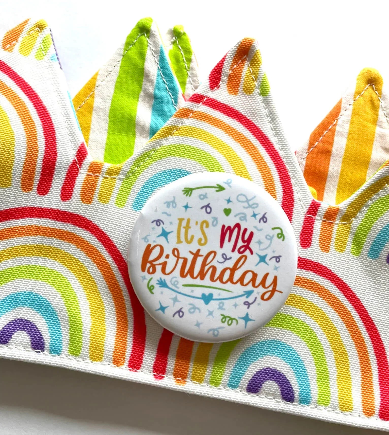Rainbow Crown for Dress Up: "It will brighten your day!" - BIG FRENCHIES