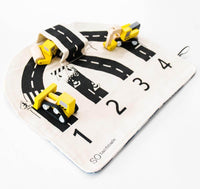 Car Play Mat: "The fun mat is so easy to travel with!" - BIG FRENCHIES