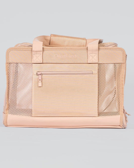 Beige Pet Travel Carrier - BIG FRENCHIES