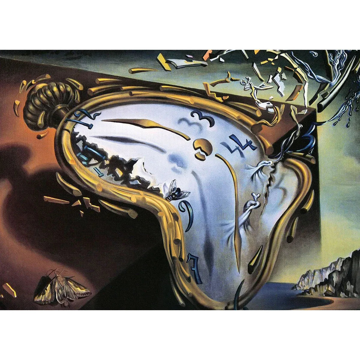 Soft Watch At Moment of First Explosion 1000 Piece Jigsaw Puzzle Eurographics - BIG FRENCHIES
