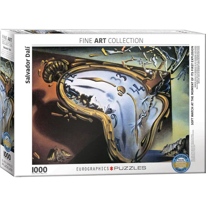Soft Watch At Moment of First Explosion 1000 Piece Jigsaw Puzzle Eurographics - BIG FRENCHIES