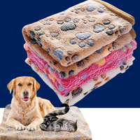 Soft Fluffy Pet Blanket – Cute Cartoon Pattern - BIG FRENCHIES