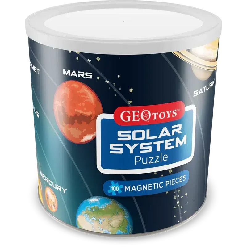Solar System 100 Piece Magnetic Jigsaw Puzzle Geotoys - BIG FRENCHIES
