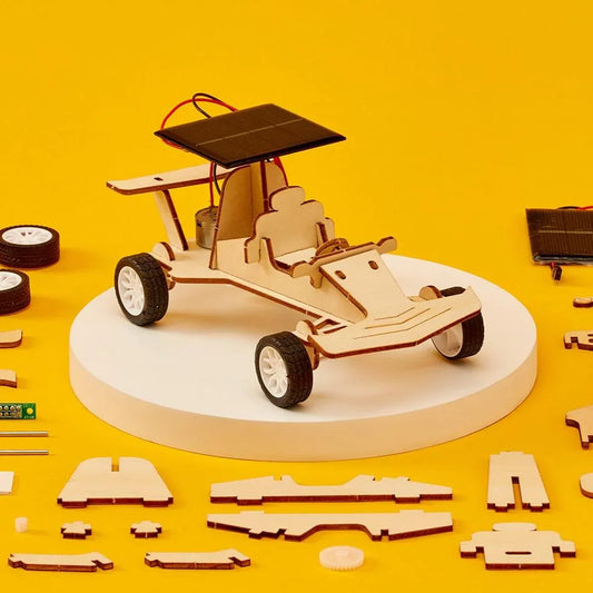 Solar Race Car DIY Kit, Educational STEM Toy - BIG FRENCHIES