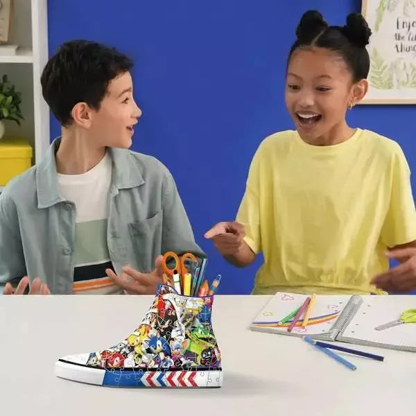 Sonic the Hedgehog Sneaker 112 Piece 3D Jigsaw Puzzle Ravensburger