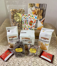 Seattle Seahawks Gift Tin Basket - Savory or Sweet Gourmet Snacks - Officially Licensed NFL - BIG FRENCHIES