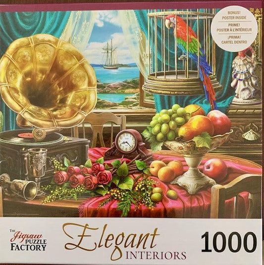 Sounds on the Coast Elegant Interiors 1000 Piece Jigsaw Puzzle Leap Year - BIG FRENCHIES