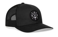 South Carolina Trucker Hat  |  Black SC X Snapback