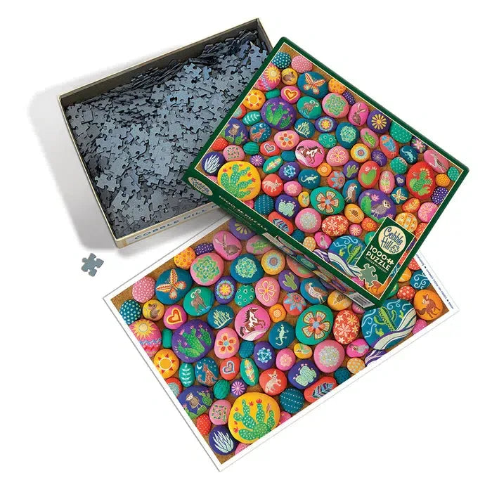 Southwest Stones 1000 Piece Jigsaw Puzzle Cobble Hill - BIG FRENCHIES
