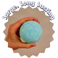 EvolutionUSA 6pc Space Bath Bombs for Boys & Girls, 6 Planet Bath Balls with Toy Hidden Inside, Organic Hypoallerganic Childrens Bathbombs, Cosmic Fun Space Surprise, Gift Set Birthday, Christmas, Easter - BIG FRENCHIES