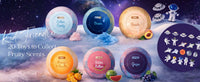 EvolutionUSA 6pc Space Bath Bombs for Boys & Girls, 6 Planet Bath Balls with Toy Hidden Inside, Organic Hypoallerganic Childrens Bathbombs, Cosmic Fun Space Surprise, Gift Set Birthday, Christmas, Easter - BIG FRENCHIES