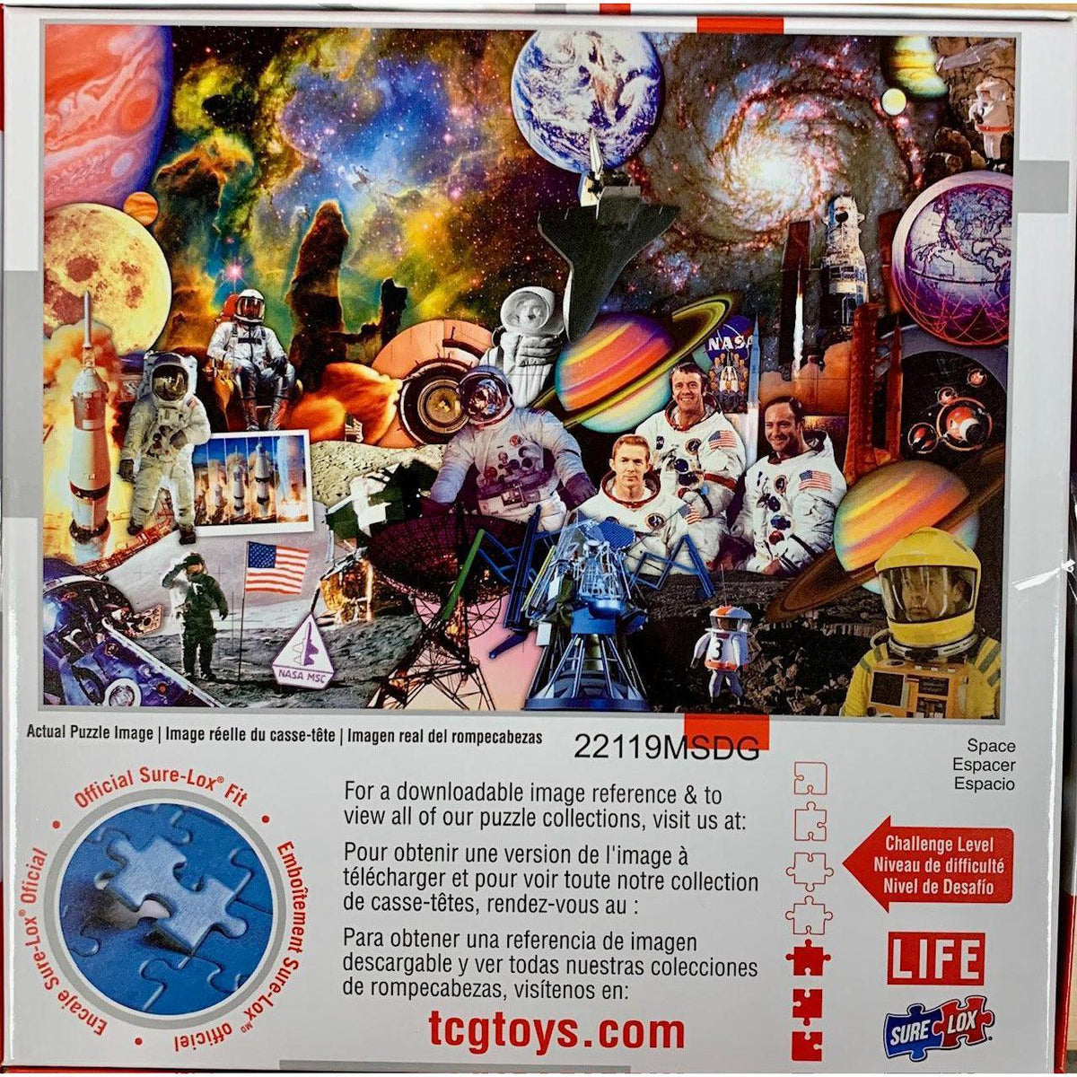 Space Life Magazine 300 Piece Jigsaw Puzzle Sure Lox - BIG FRENCHIES