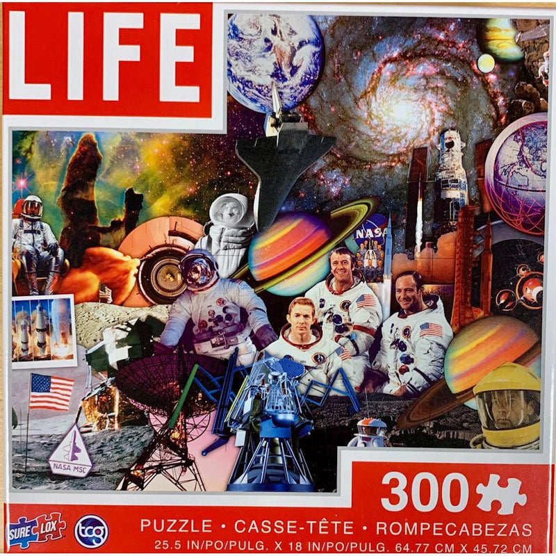 Space Life Magazine 300 Piece Jigsaw Puzzle Sure Lox - BIG FRENCHIES