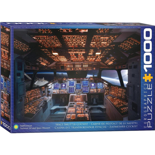 Space Shuttle Cockpit 1000 Piece Jigsaw Puzzle Eurographics - BIG FRENCHIES